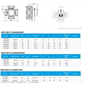 ESBE Bivalentmischer VRB141