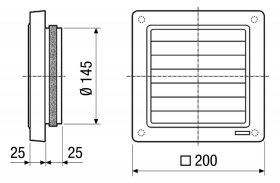 Maico Kleinraumventilator AKE 150/1 für Kellerentfeuchtung