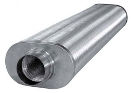 Maico Flacher Ovalrohrschalldämpfer RSOF 16/50