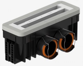 Viessmann Luftdurchlassgehäuse rechteckig R75 S