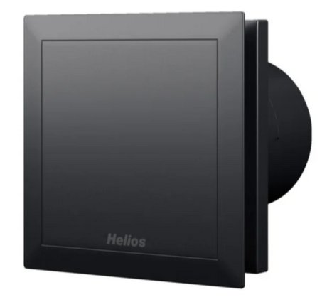 Helios Minilüfter MiniVent M1/100 N/C, black