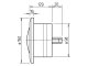 Helios Brandschutz-Tellerventilklappe BTK 100