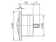 Helios Brandschutz-Tellerventilklappe BTK 200