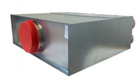 Verteiler mit Schallauskleidung DN 160, 12 x 75 mm