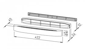 Helios Außenluft-Einströmelement  ALEFS 30, schallgedämmt