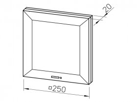 Helios Ventilatoreinsatz ELS-VN 60 mit Nachlauf