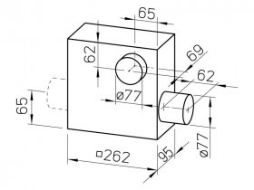 Helios Unterputzgehäuse ELS-GUBRZL, Zweitraum, Brandschutzummantelung