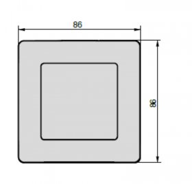 Zehnder Zeitschalter für Heizstab IHE, aluminium