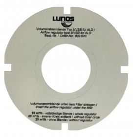 LUNOS Volumenstromblende