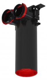 Zehnder ComfoCase Luftdurchlassgehäuse TVA-P 2 x DN 75