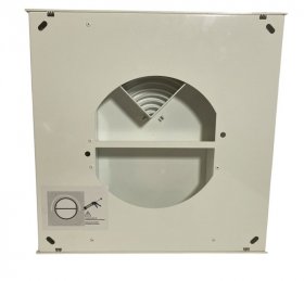 Zehnder Neue Außenwandhaube Komplett Set, Kunststoff