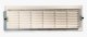Zehnder ComfoGrid Basic Abdeckgiiter CLF Kunststoff, weiß