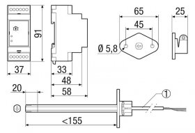 Maico Luftstromwächter LW 9-1