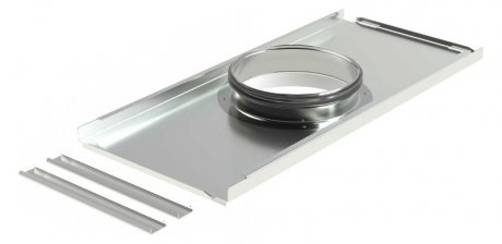 Zehnder ComfoWell Therm Endplatte CW 520 – DN 160