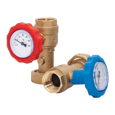 ESBE Ersatz-Kugelhähne GSP911 G1.1/4" 2er-Set, für Pumpengruppen DN32