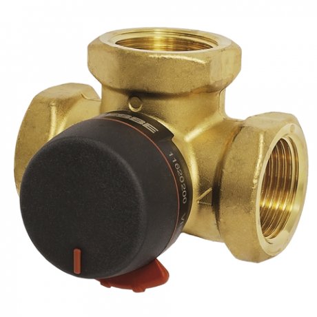 ESBE 3-Wege Umschaltmischer VRG231, DN25, KVs 10 m³/h, Innengewinde RP1", symetrisches Fließbild