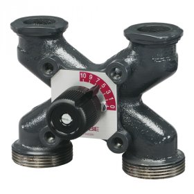 ESBE 4-Wege Mischer 4HG, DN25, KVs 8 m³/h,...