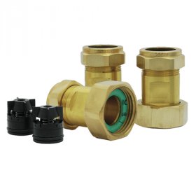 ESBE Verschraubungssatz KCD300, G1"-KLF22 3er-Set...