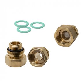 ESBE Verschraubungssatz G3/4" x R1/2" 3er-Set...