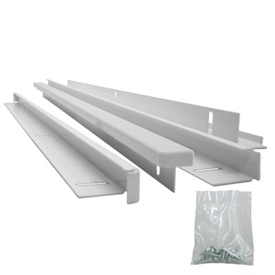 ESBE GOP820 Abdeckleiste, Halterung, zur Unterputzmontage, Zubehü¶r für GMB631