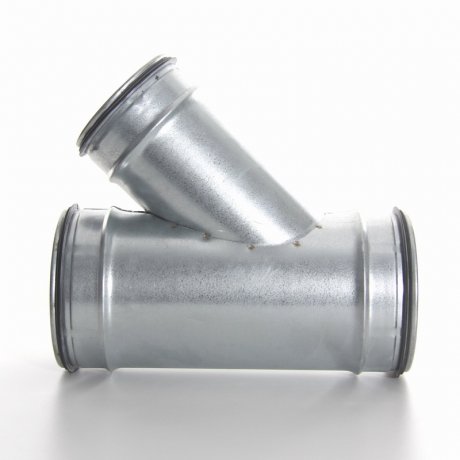 T-Stück mit 45° Abzweig, DN 125