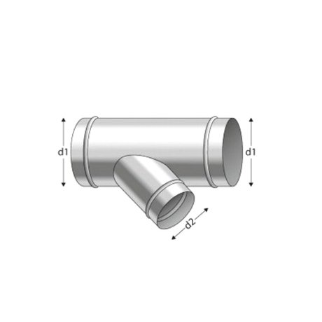 PVC T-Stück 45° Y Abzweig Druckrohr mit Klebemuffe 40 mm, 50 mm, , 6,50 PVC T-Stück 45° Y Abzweig Druckrohr mit Klebemuffe 40 mm, 50 mm, , 6,50