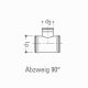 T-Stück mit 90° Abzweig, DN 140