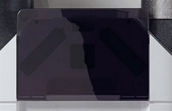 Zehnder Schwarze Frontblende, B-Ware 02