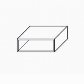 Helios FK-V 150 Flachkanal Verbinder 150 x 50 mm