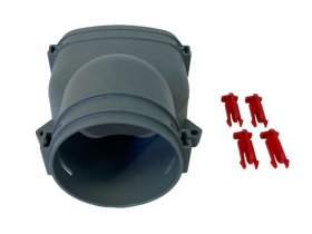 Helios FlexPipe FRS-ÜG 51-75 Übergang, gerade