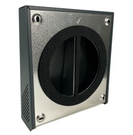 Lunos Außenhaube mit Schalldämmung 1/HAZ-2, Aluminium anthrazit