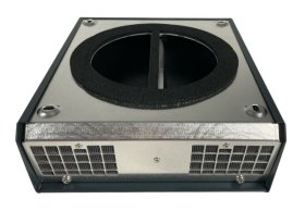 Lunos Außenhaube mit Schalldämmung 1/HAZ-2, Aluminium anthrazit
