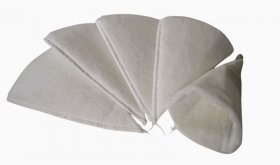 Kegelfilter für Abluftventile DN 125, G4, 5 Stück