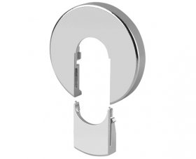 Zehnder Rosetten 14 mm chrom