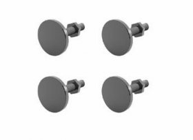 Pluggit PluggMar Punkt-Halterungsset, 4 Stück