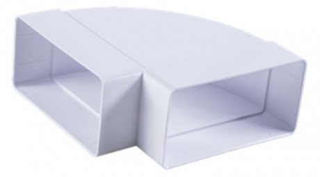 Pluggit Rechteckkanal Bogen seitlich 90°
