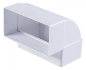 Pluggit Rechteckkanal Bogen oben 90°