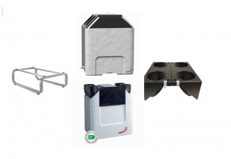 Zehnder ComfoClime Cool Komfort-Paket 24 mit Q450 ERV Enthalpie