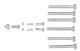 Zehnder Schraubensatz für EVO 1 und 2